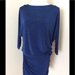 White House Black Market dress long sleeves open back cocktail dress
